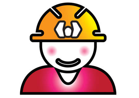 This logo design illustrates a contractor. It is perfect for businesses related to industrial, construction & tools and cleaning & maintenance. Exclusive Logo Collection This logo design illustrates a contractor. It is perfect for businesses related to industrial, construction & tools and cleaning & maintenance. Exclusive Logo Collection - 17268715