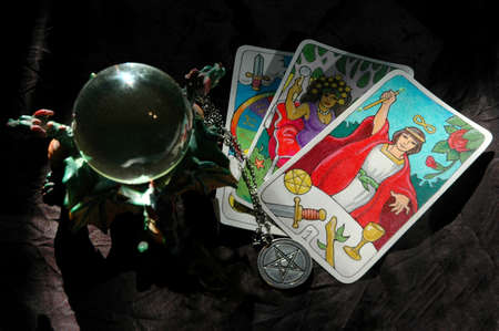 Occult paraphernalia, my artwork Stock Photo Occult paraphernalia, my artwork Stock Photo - 19664847