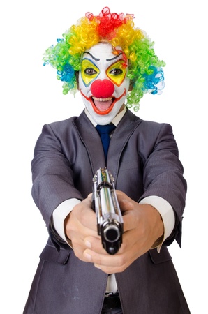 http://us.123rf.com/450wm/Elnur/Elnur1308/Elnur130802235/21746893-clown-d-affaires-avec-arme-a-feu-isola-sur-blanc.jpg