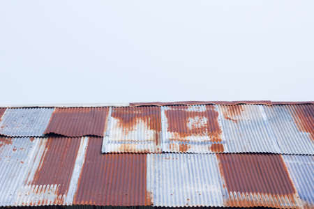 Corrugated sheet roof foto royalty free, immagini, immagini e ...