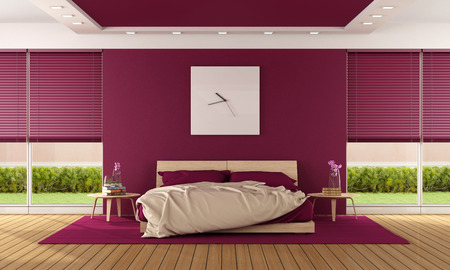 Camera da letto con parquet foto royalty free, immagini, immagini ...