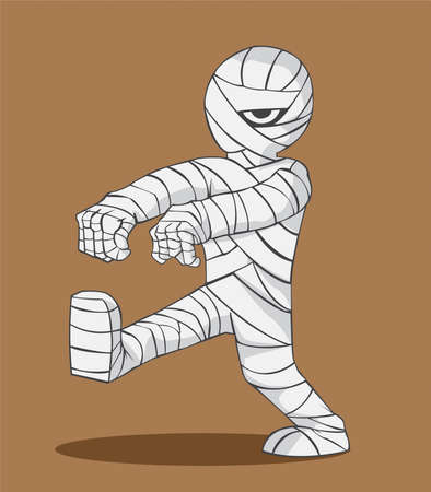 Momia de Halloween Foto de archivo - 22226895