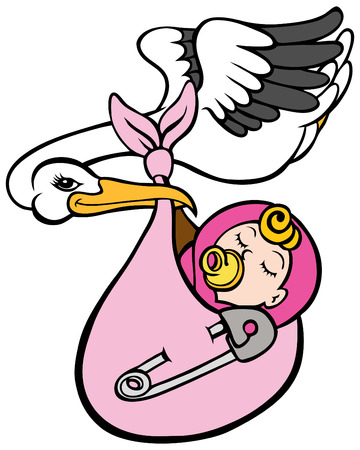 7485572-meisje-van-de-baby-van-de-ooieva
