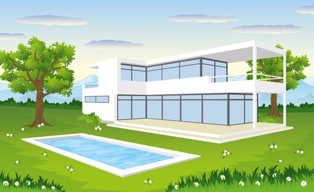 Modern Pool Lizenzfreie Vektorgrafiken Kaufen: 123RF