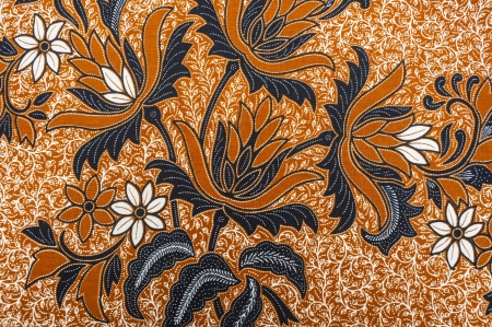 Royalty Free Floral Batik Motifs