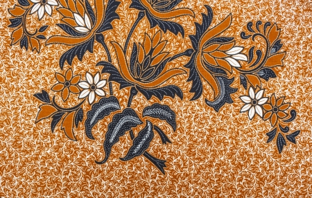 Royalty Free Intricate Floral Batik Motifs