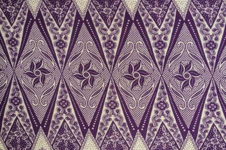 Royalty Free Purple Batik Pattern