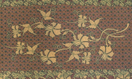 Royalty Free Floral Batik Pattern
