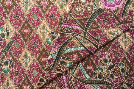 Royalty Free Folded Batik Motifs