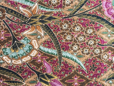 Royalty Free Floral Batik Motifs