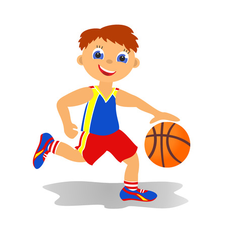 Sport dzieci latem Boy Basketballer Zdjęcie Seryjne Sport dzieci latem Boy Basketballer Zdjęcie Seryjne - 24680899