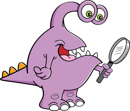 Image result for space alien with magnifying glass