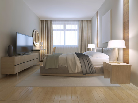 Camera da letto con parquet foto royalty free, immagini, immagini ...