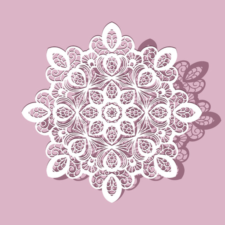 Doily royalty vrije foto's, plaatjes, beelden en stock fotografie Mandala ovale