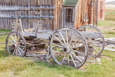 Bodie jest opuszczone miasto na wschodzie Bodie Hills gór Sierra Nevada w Mono County, Kalifornia, Stany Zjednoczone Zdjęcie Seryjne - 18269964