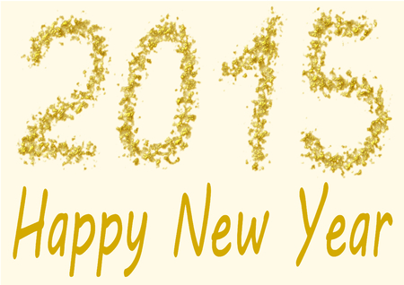 Foto de archivo - Feliz Año Nuevo 2015 - los números de 2015 están escritos en lentejuelas de oro. Happy New Year 2015. Foto de archivo - Feliz Año Nuevo 2015 - los números de 2015 están escritos en lentejuelas de oro. Happy New Year 2015.