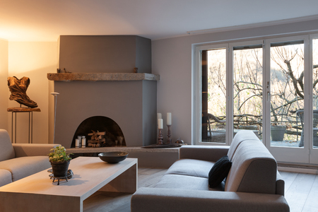 Open haarden modern prijzen: woonkamer modern royalty vrije foto s ...