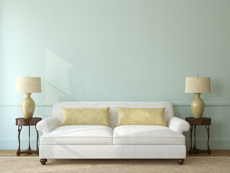 Blau interior lizenzfreie vektorgrafiken kaufen: 123rf Wohnzimmer blaue couch