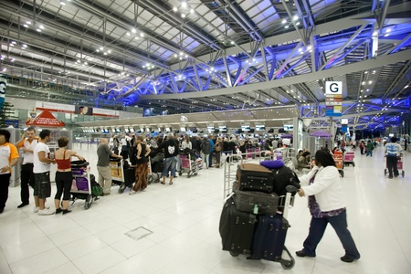 В аэропорту Бангкока. Фотография с сайта 123rf.com