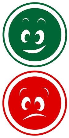 soumettre: Gagnant et perdant  Illustration