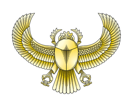Vecteur Scarab Banque dimages - 9082098