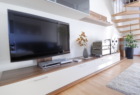 Living room tv foto royalty free, immagini, immagini e archivi ...