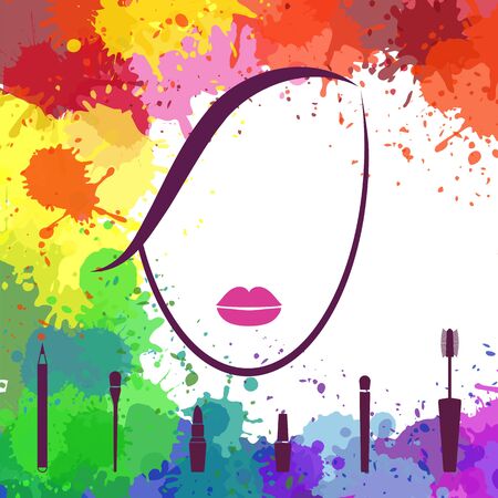 Makeup Artist Logo Vector