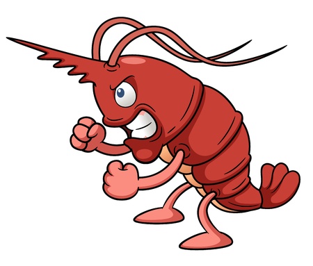 scott spark 940 17478190-illustration-de-bande-dessinee-crevettes