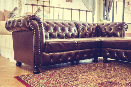 Vintage bank woonkamer: meer dan ideeën over bruine bank ... Woonkamer banken leer