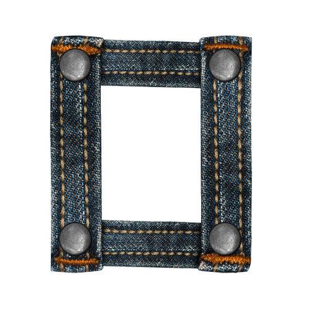 lettera dell'alfabeto i jeans Archivio Fotografico - 14150433