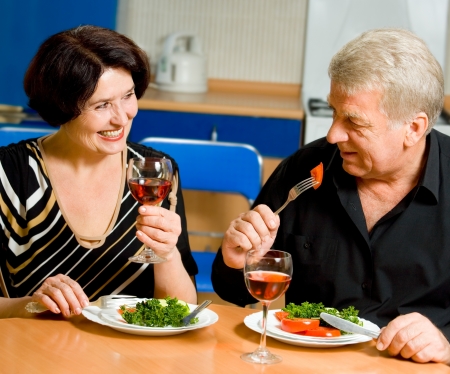 Pareja feliz Una pareja feliz