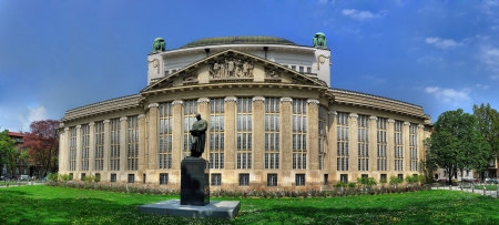 Croatian national state archives building in Zagreb, Croatia photo Croatian national state archives building in Zagreb, Croatia