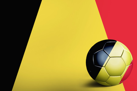 22 ワールド カップを象徴する サッカー ボールとカタールの国旗のイラスト の写真素材 画像素材 Image