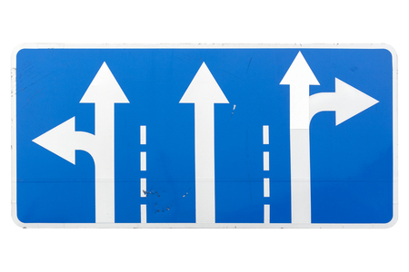 指示に従う 道路標識は白く隔離されています の写真素材 画像素材 Image 指示に従う 道路標識は白く隔離されています の写真素材 画像素材 Image