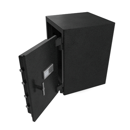 opened safe