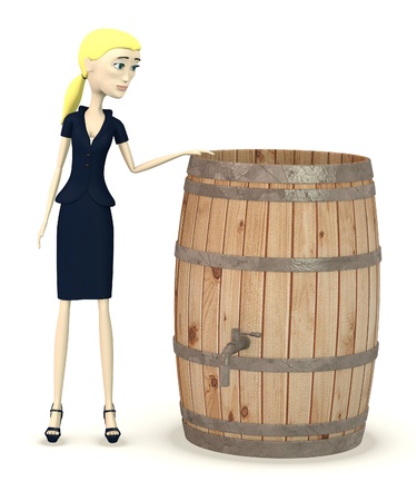 木製の樽型のアニメ キャラクターの 3 D 画像 の写真素材 画像素材 Image 木製の樽型のアニメ キャラクターの 3 D 画像 の写真素材 画像素材 Image