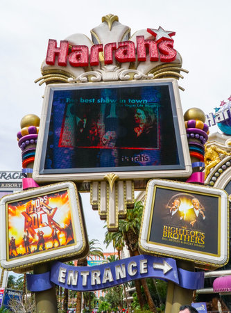 Harrahs Hotel and Casino in Las Vegas - LAS VEGAS - NEVADA - APRIL 23, 2017 - 80136845