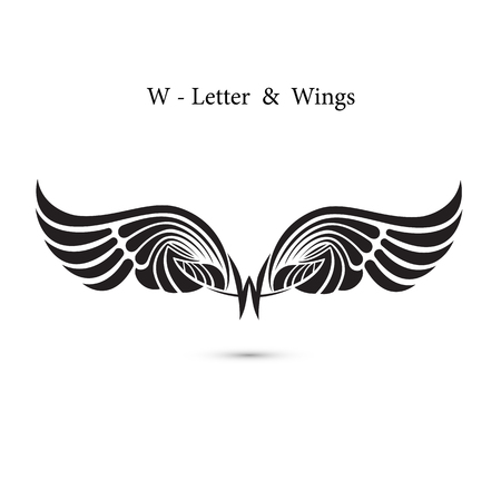 angel logo stock photos