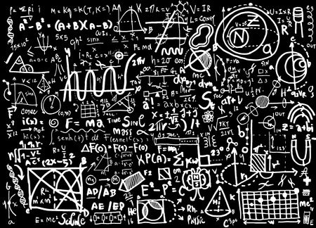 科学的な数式や物理学と数学の計算のベクトル イラスト のイラスト素材 ベクタ Image 科学的な数式や物理学と数学の計算のベクトル イラスト のイラスト素材 ベクタ Image