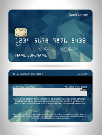 credit card template