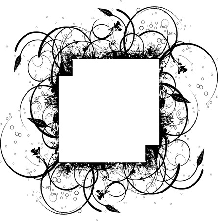 black and white border designs for cards