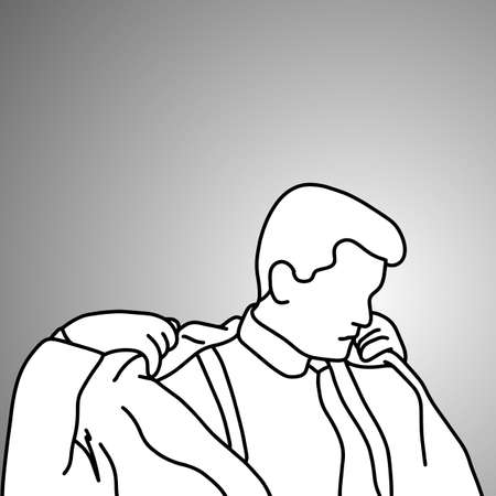 漫画ゴリラのスーツとネクタイを着てください のイラスト素材 ベクタ Image 4180