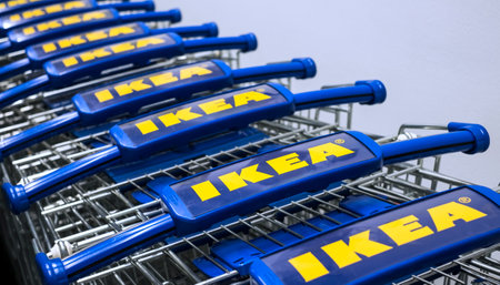 Kuala lumpur, malaysia – september 24th, 2017: ikea store interior ... Verkoopt ikea behang