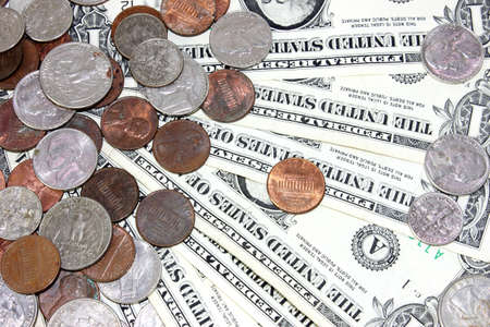 Cash And Coins Stock Photo Picture And Royalty Free Image Image 14373912