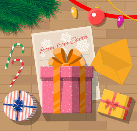 Kit Per Lettera A Babbo Natale - Con Lettera, Busta E Matita Decorata, Personalizzabile, In Italiano