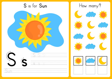 印刷する準備ができて子供たち イラストとベクター サイズの用紙のための演習アルファベット A Z のトレースとワークシートのパズル のイラスト素材 ベクタ Image