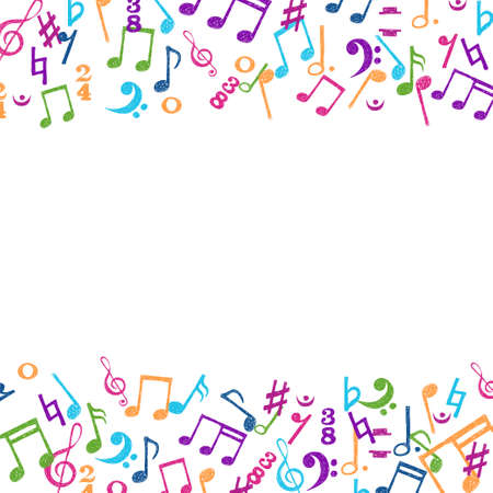 手描きのカラフルなノートは 白い背景で隔離枠を飾り 音楽のベクトルの背景 のイラスト素材 ベクタ Image 手描きのカラフルなノートは 白い背景で隔離枠を飾り 音楽のベクトルの背景 のイラスト素材 ベクタ Image