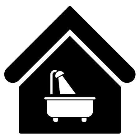 Bathroom Icon Vector Style Is Flat Iconic Symbol Black Color New Bathroom Sign Vector Style Bathroom Icon Vector Style Is Flat Iconic Symbol Black Color New Bathroom Sign Vector Style