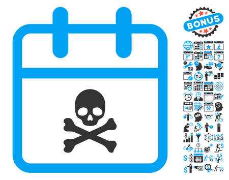 ボーナス 17 写真日ピクトグラムを締め切り ベクトル イラストのスタイルは フラットの象徴 白い背景です のイラスト素材 ベクタ Image