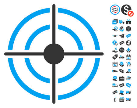 ボーナス映像とターゲット目的の絵文字 ベクトル イラストのスタイルは バイカラー フラット象徴 青と灰色の色 白の背景です のイラスト素材 ベクタ Image ボーナス映像とターゲット目的の絵文字 ベクトル イラストのスタイルは バイカラー フラット象徴 青と灰色の色 白の背景です のイラスト素材 ベクタ Image